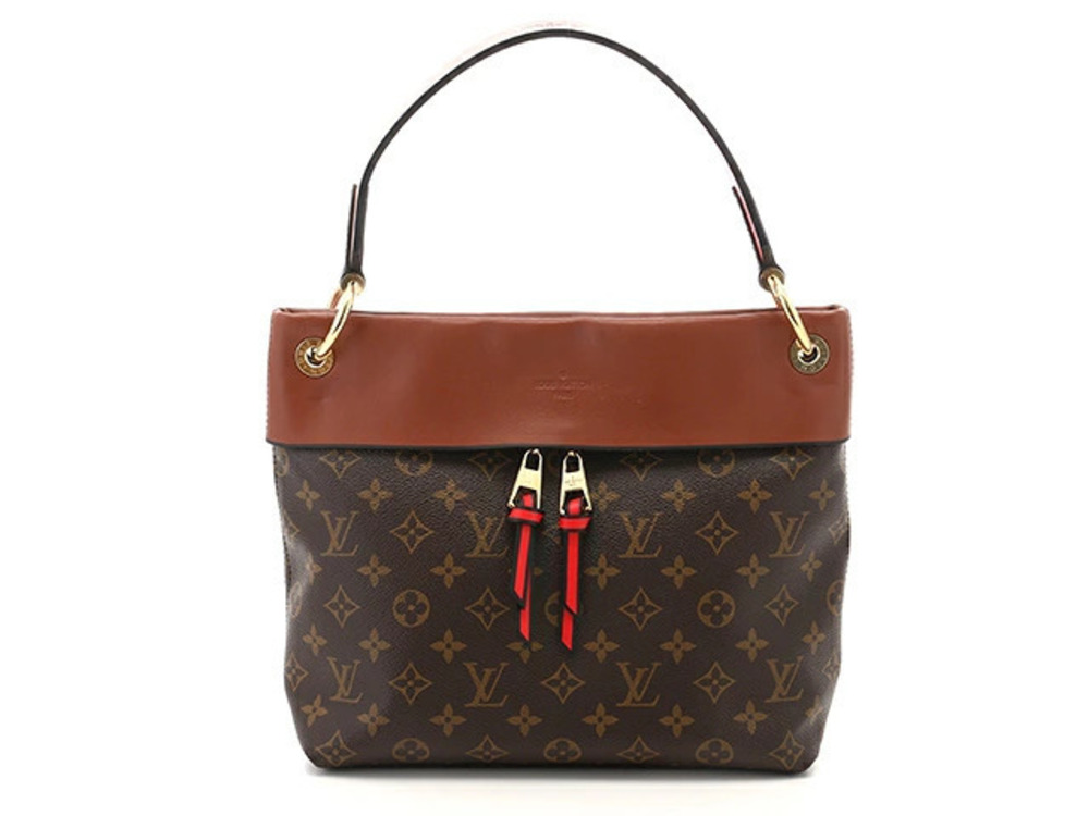 LOUIS VUITTON Shoulder Bag Tuileries Besace Monogram Calfskin